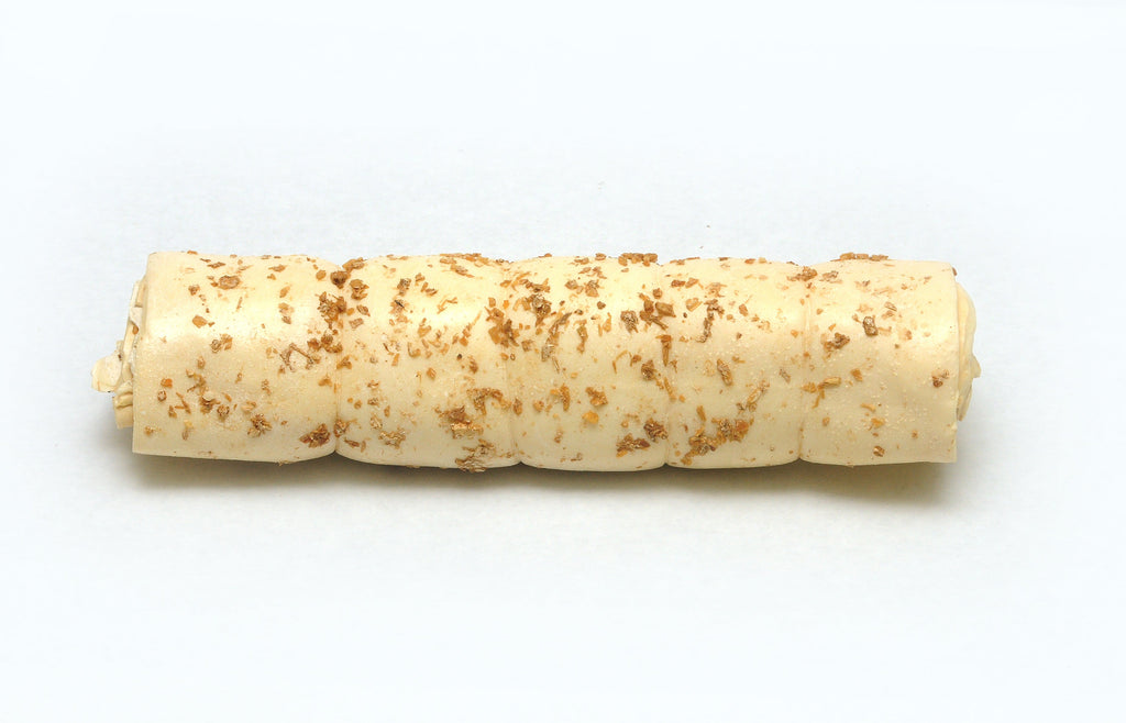 All-Natural Water Buffalo Cheek Rolls for Dogs – Long Lasting Rawhide Alternative. 6 & 12. 5 Packs – Wild Eats Dog Treats