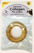 4 Collagen Ring Dog Chew | Grass-Fed Buffalo | Natural Dental Treat | Joint & Bone Support | Pet Chews