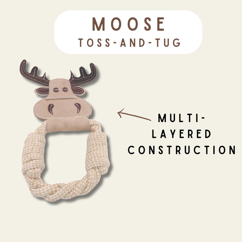 All Natural. Triple Stitched Pet Tug Toy. Durable. pet-safe and eco-friendly.