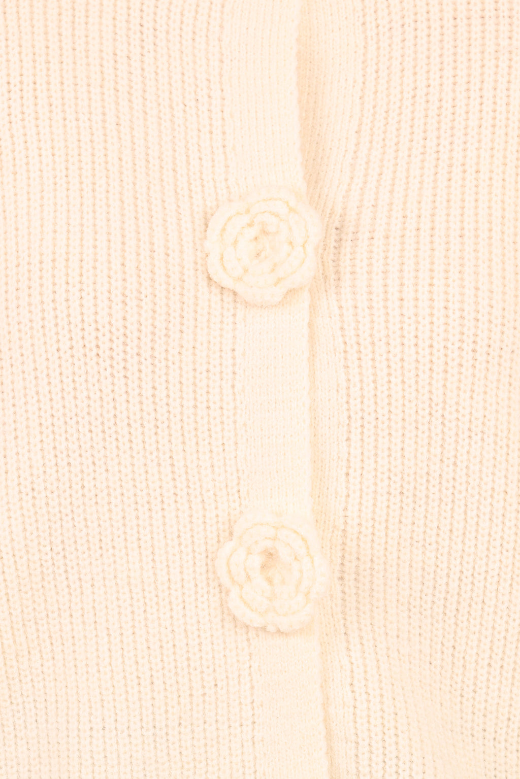 Jones Rosette Cardigan - Cream