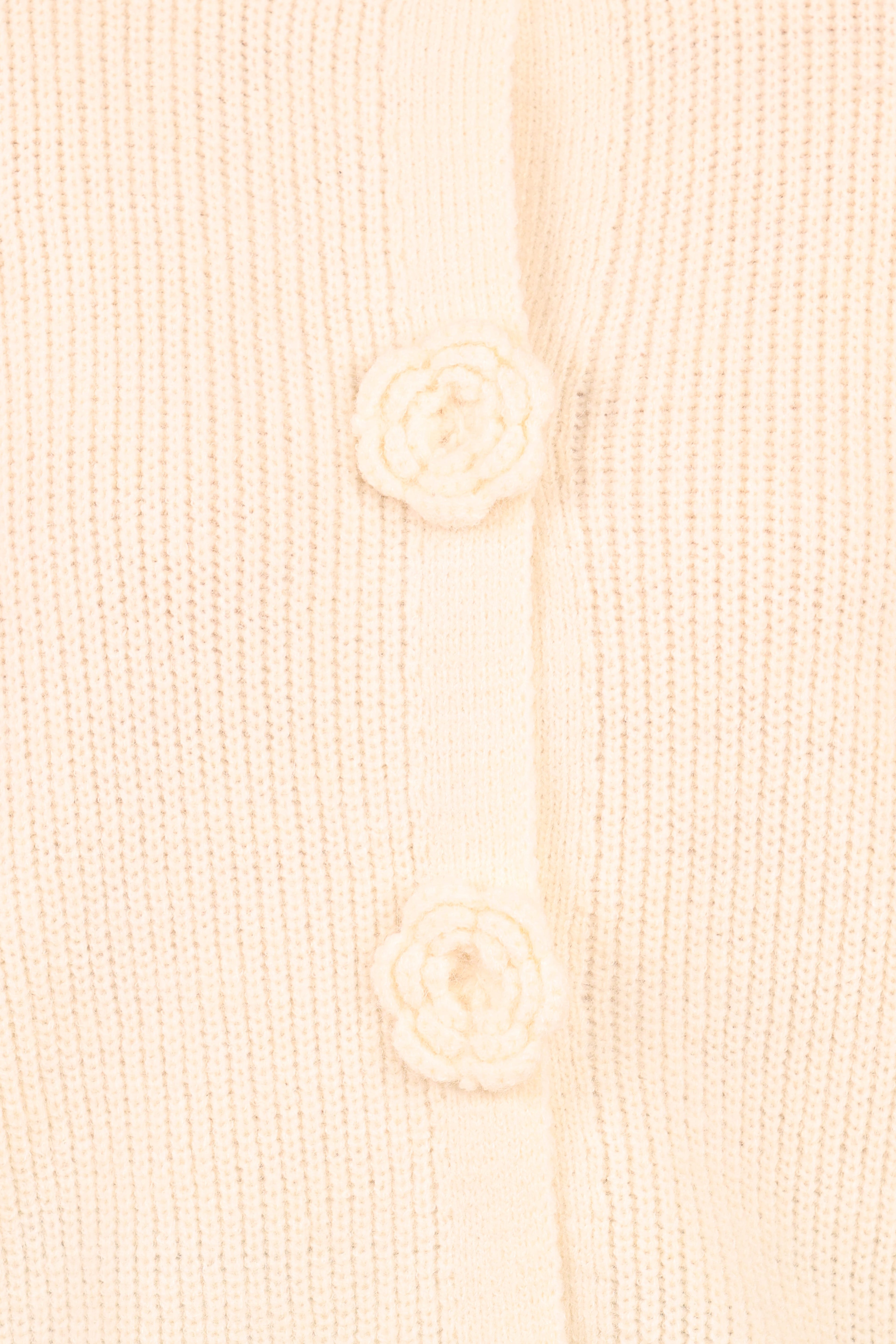 Jones Rosette Cardigan - Cream